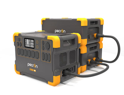 แบตเตอรี่ขยาย PECRON EB3000-24V 3072Wh สำหรับ E2000LFP เท่านั้น