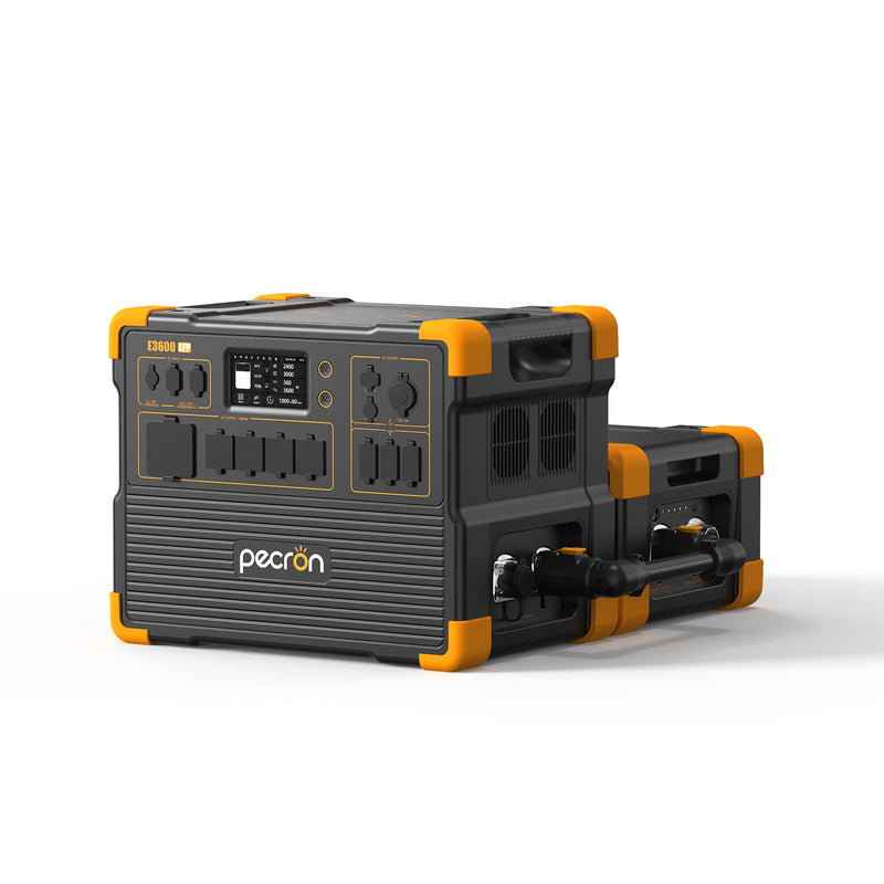 แบตเตอรี่ขยาย PECRON EP3000-48V 3072Wh สำหรับ E1500LFP/ E3600LFP/ E1000LFP/ E2400LFP/ F3000LFP