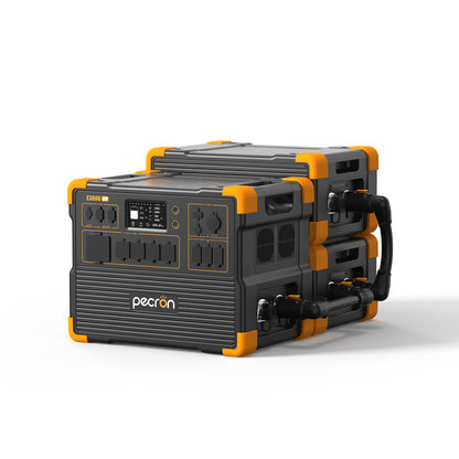 แบตเตอรี่ขยาย PECRON EP3000-48V 3072Wh สำหรับ E1500LFP/ E3600LFP/ E1000LFP/ E2400LFP/ F3000LFP